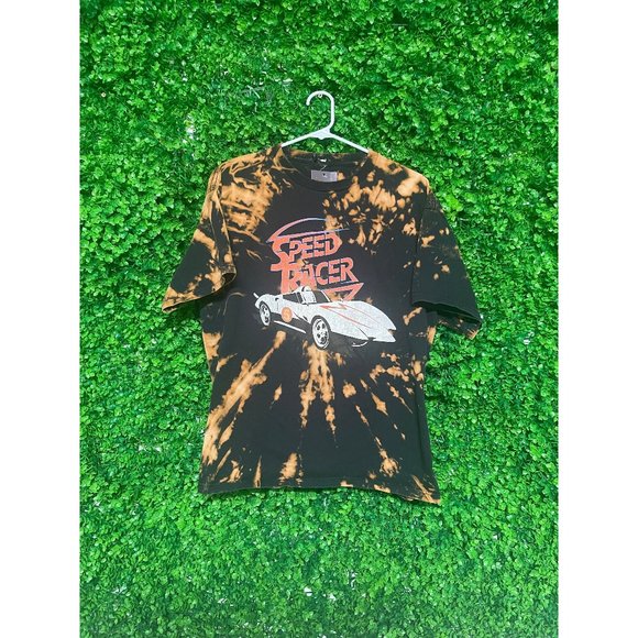 Vintage Acid Wash Speed Racer Movie T-shirt - Adult Men's XL - 002 - Picture 1 of 2